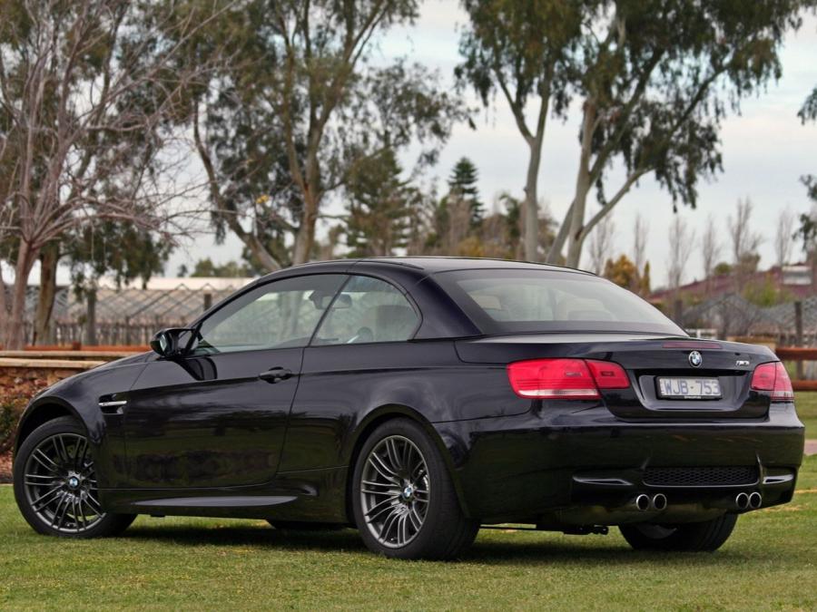  BMW M3 Convertible 2008 года  (AU) (фото 5 из 10)